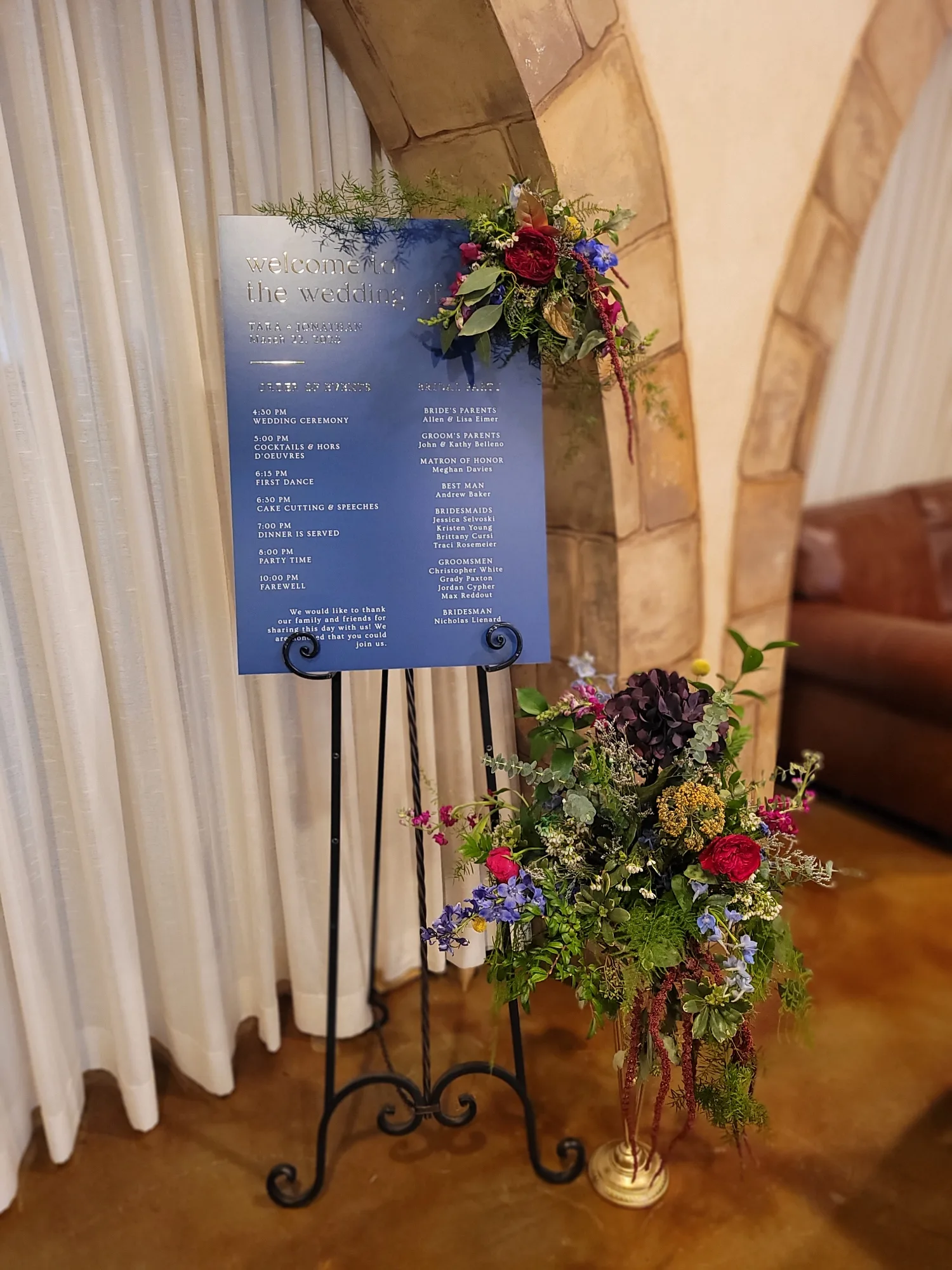 Tara & Jonathan wedding at Bella Sera – photo 8