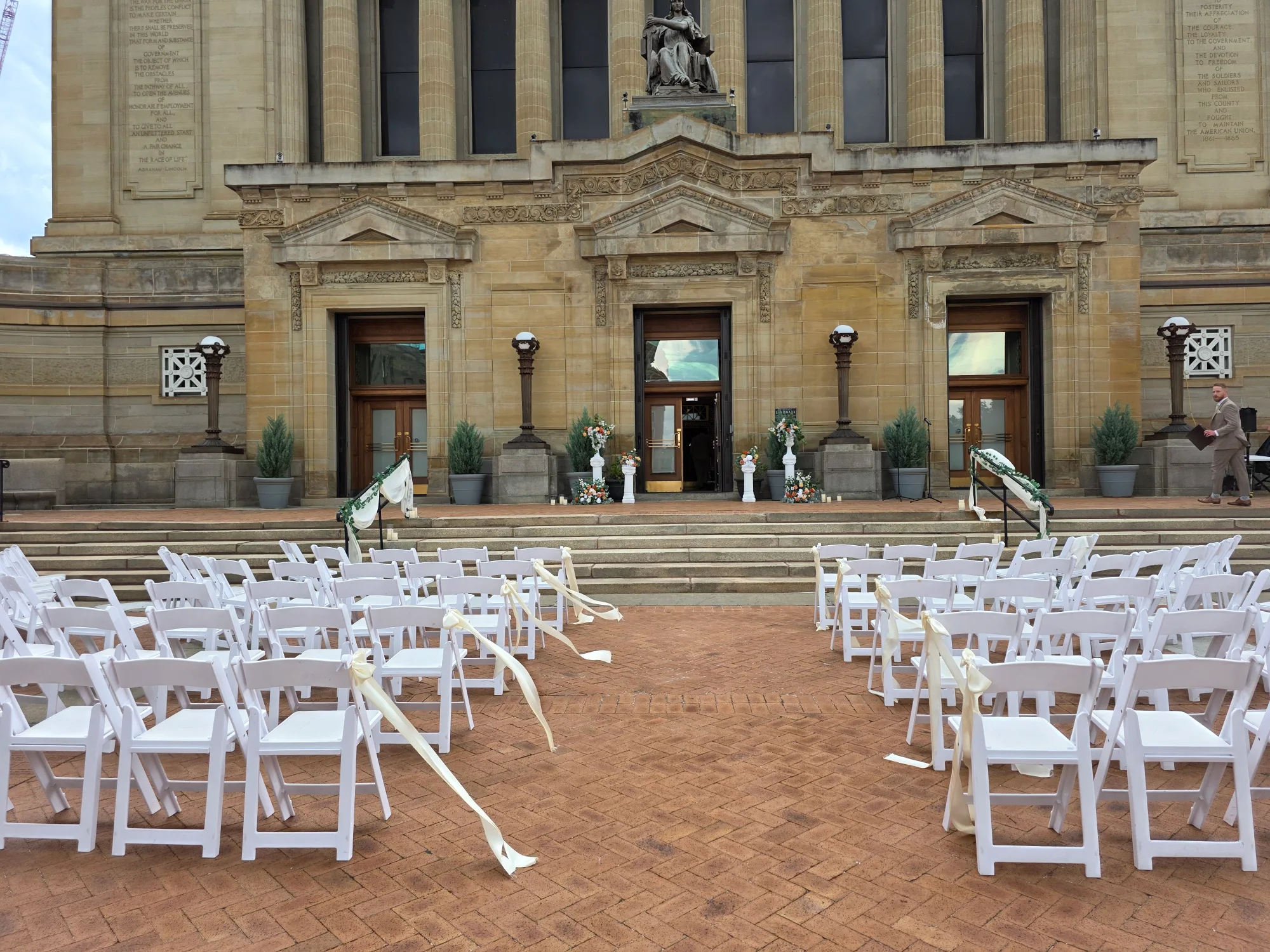 Brett & Micki wedding at Soldiers & Sailors Memorial Hall & Museum – photo 2